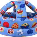 Baby Helmet for Crawling Walking Soft Cushion No Bumps (1PACK, Blue Ball)