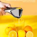 Bagrox Lemon Squeezer, Stainless Steel Lemon Juicer, Manual Juicer for Lemon Citrus Lime Orange, Handheld citrus Squeezer