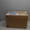 BALEINE 12 Pack Stackable Shoe Storage Boxes Fit Size 9, Thickened Clear Shoe Box Bins with Lids, Plastic Foldable Organizer Sneaker Storage Containers (Large, Black)