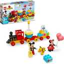 LEGO DUPLO Disney Mickey & Minnie Mouse Birthday Train Toy - Building Blocks for Toddlers, Ages 2+ - Pretend Play Learning Toy for Girls & Boys - Gift for Christmas - 10941
