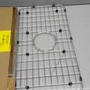 Serene Valley Sink Bottom Grid 24-1/8" x 12-5/8", Centered Drain with Corner Radius 1-1/2", Sink Protector NLW2412C