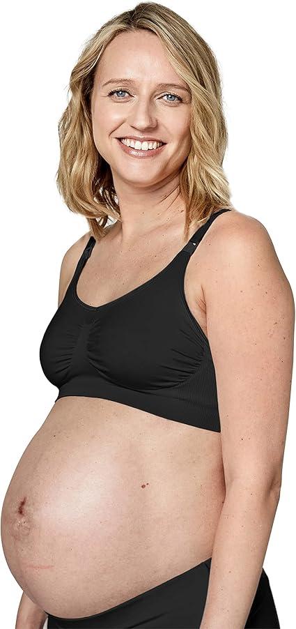 Medela Keep Cool Sleep Bra | Seamless Maternity & Nursing Bra with Full Back Breathing Zone and Soft Touch Fabric, M