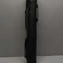 Juvale Extendable Poster Tube - Telescoping 30-49 in Poster Carrying Case - Adjustable Shoulder Strap Blueprint Tube - High-Capacity Art Storage - 5 in Diameter, Black