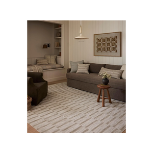 Loloi Amber Lewis Cali Collection CIL-04 Ivory/Tobacco 7'-10" x 10' Area Rug