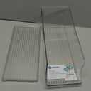 iDesign Soda Can Organizer with Lid for Pantry or Refrigerator - Clear - Made in USA