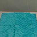 decorUhome Cozy Textured Throw Pillow Covers 18x18 Inch Set of 2, Soft Plush Faux Wool Turquoise Accent Couch Pillow Covers for Modern Farmhouse Sofa Bed Living Room