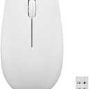 Lenovo 300 Wireless Mouse  Computer Mouse for PC, Laptop with Windows  Ambidextrous Design  2.4 GHz Nano USB Receiver  12 Month Battery Life (Cloud Grey)