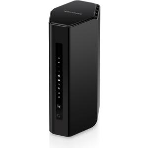 NETGEAR Nighthawk Tri-Band WiFi 7 Router (RS300) - Router Only, BE9300 Wireless Speed (up to 9.3 Gbps) - Covers up to 2,500 sq. ft., 100 Devices - Universally Compatible with ISPs