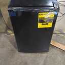 Sweetcrispy 3.2 Cu.Ft Mini Fridge with Freezer Small Refrigerator Single Door Adjustable Thermostat Energy-efficient Low Noise, Compact Fridge for Bedroom, Office, Dorm (Black)