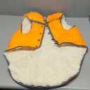 Dog Winter Coat with Fleece Lining for Large Dogs– Warm Waterproof Windproof Snow Vest for Cold Weather, Reflective Blaze Orange Safety Dog Jacket, Easy-On Adjustable Fit with D Ring, XXL