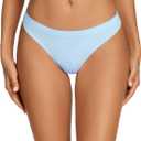 voenxe Women Bikini Underwear,Seamless Breathable Ladies Panties,No Show Comfortable Briefs Undies,Invisible Hipster,5-Pack (L)