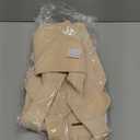 Fit Geno Back Brace Posture Corrector for Men & Women: Shoulder Straightener Adjustable Full Back Support Pain Relief - Scoliosis Hunchback Spine Corrector (Large/X-Large) (Beige)