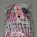 durony 96 Pieces Breast Cancer Awareness Gifts Set Include 24 Breast Cancer Awareness Bracelets 24 Pink Ribbon Pen 24 Breast Cancer Awareness Pins 24 Pink Ribbon Stickers for Women Charity Supplies