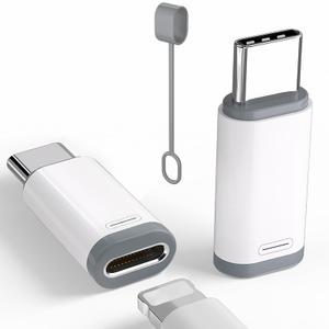 2 Pack Lightning to USB C Adapter for iPhone 15/16/17 Pro/17 Pro Max,for iPhone 17/16 Charger,17/16 Accessories,Fast Charging & Data Transfer,USB C Charger Connector Cable,Not for Audio/OTG