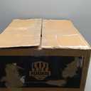 Headlights for 2009-2018 Dodge Ram 1500, for 2010-2018 Dodge Ram 2500 3500 with High/Low beam Bulbs, Driver & Passenger Side(ONLY fit Quad-Hole Single Headlight) (OE Replacement, A/Chrome Housing Amber Reflector Clear Lens)