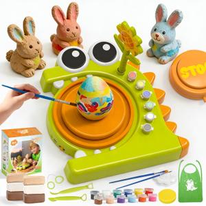 HAYXUN Easter Basket Stuffers for Children Pottery Wheel Kit for Kids  Arts and Crafts for Kid Ages 8-12 Art Supplies for Kids Toys - Easter Gift for Kids
