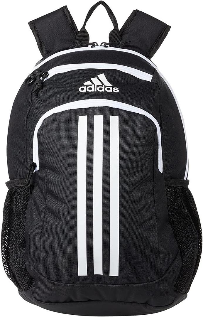 adidas Unisex Kid's Creator Laptop Backpack for Women and Men, Comfortable and Durable Small Athletic Bag, Black/White, One Size