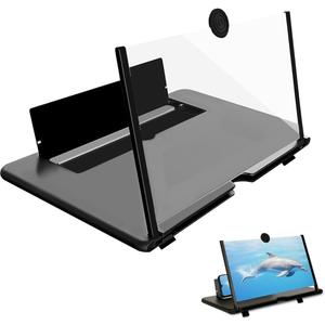 Magnifier & Blue Light Filter - Phone Screen, Books, Fine Print - Make Anything Bigger and Easy to See - Hands Free - No-Batteries Needed - Hundreds of Uses - Phone Compatibility - Universal