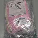 Old Lady Costume for Kids: 100 Days of School Costume for Girls 100th Day of School Granny Dress up Accessories with Wig, Glasses Wrinkle Tattoo Stickers, Cane, Jewelries, Grandma Cosplay Kit