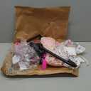 11 Pcs Old Lady Costume for Kids,100 Days of School Costume Girls,Granny Grandma Costumes Kids Accessories (5-7yr, Pink)