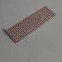Logitech MK470 Slim Wireless Keyboard and Mouse Combo - Modern Compact Layout, Ultra Quiet, 2.4 GHz USB Receiver, Plug n' Play Connectivity, Compatible with Windows - Rose