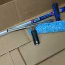 Unger Professional Connect and Clean Total Pro Cleaning Kit, All-in-One Household Window Washing with Streak-Free Results, Includes 12” Squeegee, 14” Scrubber Washer, Telescopic Pole Extends Up to 6’