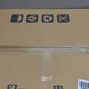 23x32 Jersey Frame Display Case for Football,Solid Wood Shadow Box with 98% UV Protection Acrylic,Two Photo Frame One Signature for Baseball, Basketball, Hockey, Uniforms - Black Walnut Finish