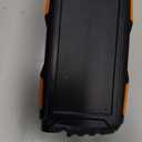 Power-Bank-Solar-Charger - 42800mAh Portable Charger,Solar Power Bank,External Battery Pack 5V3.1A Qc 3.0 Fast Charger Built-in Super Bright Flashlight (Orange)