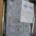 Drive Medical Tub Transfer Bench for Bathtub - Safer, Independent Bathing Aid - Height Adjustable Bench - Sturdy Aluminum Construction - Comfortable Backrest Support - 350 Lb Capacity