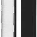 HP600 Filters Compatible with Hunter HP600 Tall Tower Air Puri-fier, 4-in-1 Hunter HEPA Filter Replacement HP600 Set with 1x H-HF600-VP H13 True HEPA Filter and 2x H-PF600 Coconut Carbon Pre-Filter