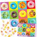 100 Piece Donuts Jigsaw Puzzle for Kids Teens Age 4-8 Gift Family Time (Donuts)