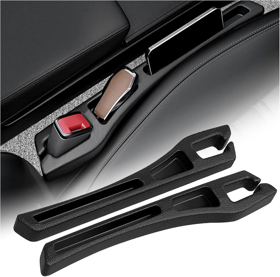5 x 2PCS Car Seat Gap Filler Organizer,Multifunctional Car Gap Filler Organizer Storages Phone Key Avoids Things Falling,Universal Car Blocker Between Seats Car Organizer Car Accessories