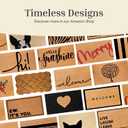 THEODORE MAGNUS Halloween Door Mat - Welcome Mat for Front Door with Non-Slip Backing - Durable Doormat - Perfect for Outside Entrance Matt - Outdoor/Indoor - Boo - 17" x 30"