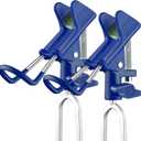 Fishing Rod Holders for Bank Fishing, Fishing Pole Holders for Ground 360 Adjustable, Bank Rod Rack Stand, Fish Pole Holder for Beach, Gifts for Men Birthday, Pack of 2