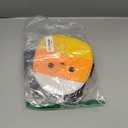 Ohjijinn Halloween Trick or Treat Pumpkin Basket, Cute Bat Candy Bucket Bag, Multipurpose Reusable Felt Bags Basket for Kids Party Favors Gifts Bags (Yellow)