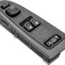 15883318 Power Window Switch with Bezel for 2003-2007 Chevy Silverado & GMC Sierra 1500 2500 3500, Front Driver Side Master Window Switch, 920-023 DWS-226