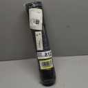 OLANLY Front Door Mat Indoor Outdoor Entrance, Waterproof All-Season, All-Weather Doormat, Sturdy Natural Rubber, Fade Resistant, Low Profile, Easy Clean Patio Porch Entryway Mat, 29.5x17, Black