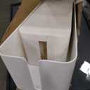 Cable Organizer Box Set of Three, Power Cover Cord Holder Surge Protector for Desk (White)