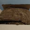 Electric Heated Blanket Throw 50''x60''  Soft Dual-Sided Flannel, 12 Heat Settings, Smart Timer, ETL & FCC Certified, Machine Washable (Brown & Gray, Single(50"x60"))