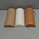 Ceramic Boho Wall Vases Set of 3, 7.9 Inch Modern Hanging Vase for Living Room Bedroom, Farmhouse Art Wall Decor Geometric Minimalist Hanging Flower Vase, Women