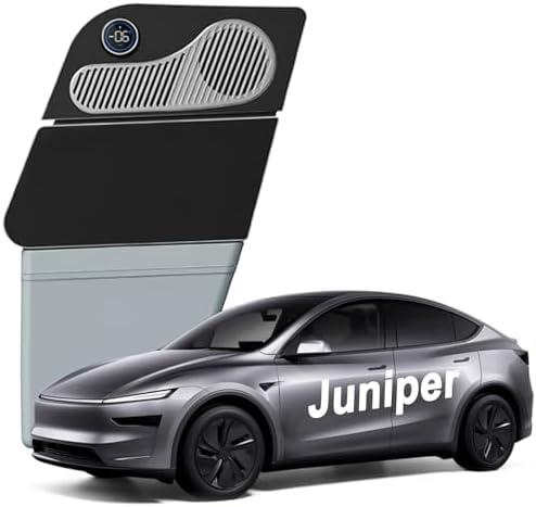Tesla Model Y Juniper Refrigerator, 22°F Cooling, AI 3-Mode Cooling, Ultra-Low 0.5kWh Power Consumption, Easy Install, Perfect for Juniper 2026 2025 Accessories Summer Travel Camping