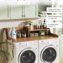 Washer Dryer Countertop with Power Outlet, 54"W x 27.5"D Laundry Countertop