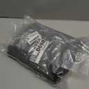 3 Pack Storage Bags, 45L Foldable Clothes Storage Bins with Lids, Closet Organizers Blanket Storage Bags with Zippers Clear Window Sturdy Handles for Clothing Bedding Comforter Sweater Pillows, Black