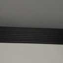 1.2" Rise Threshold Ramps for Doorways, 35.5" Wide Natural Rubber Power Wheelchair Ramp is Adjustable and Cuttable for Doorways, Curb, Sweeper, Power Scooters, 2000 Lbs Load Capacity