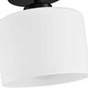 Semi Flush Mount Ceiling Light, Modern Kitchen Lighting Fixtures Ceiling, Rustic Ceiling Light Fixtures, Ceiling Lights with Glass Shade for Hallway Foyer Entryway Bedroom