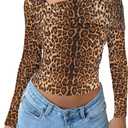 Hafailia Women's Off The Shoulder Crop Top Asymmetrical Tshirt