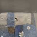 Toddler Boys' Girls' Flannel Plaid Shirt Button Down Long Sleeve Jacket Lapel Shacket Coat Tops Casual Outwear (Blue)