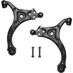 AUQDD 2Pc Suspension Front Lower Control Arm and Ball Joint Assembly Compatible With 2006-2014 K-ia Sedona /2007-2010 Hy-undai Entourage (Replace # CMS901037 CMS901038 545004D101 545014D101)