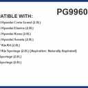 Premium Guard Extended Life Oil Filter up to 10k Miles PG99602EX | Fits 2021-2025 Hyundai Elantra, 2022-2025 Kona, 2020-2025 Sonata, 2025 Kia K4, 2022-2024 Hyundai Creta Grand