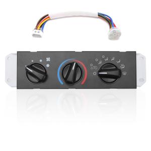 HVAC Climate Control Panel for Wrangler TJ 1999 2000 2001 2002 2003 2004 Heater Selector Control Switch Climate Heater Panel Air Conditioning Control Unit Replace#55037473AB